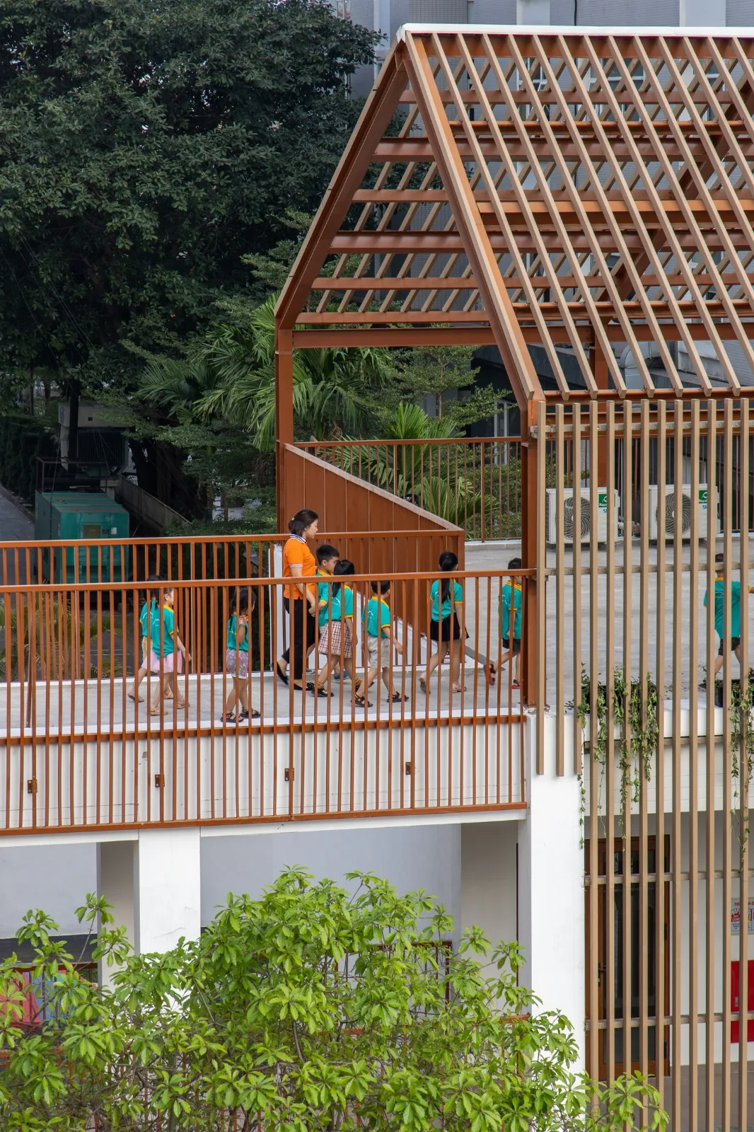 BIM Architecture | Dich Vong Hau Kindergarten/Sunjin Vietnam Joinventure Company