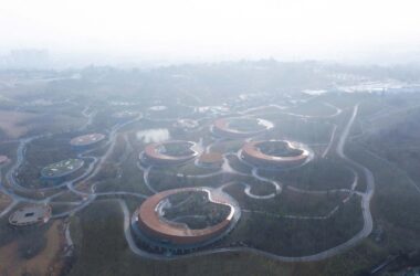 BIM Architecture: Chengdu Panda New House – A Natural Retreat in the Valley and Forest by EID Arch Jiang Ping Studio-BIM WORLD