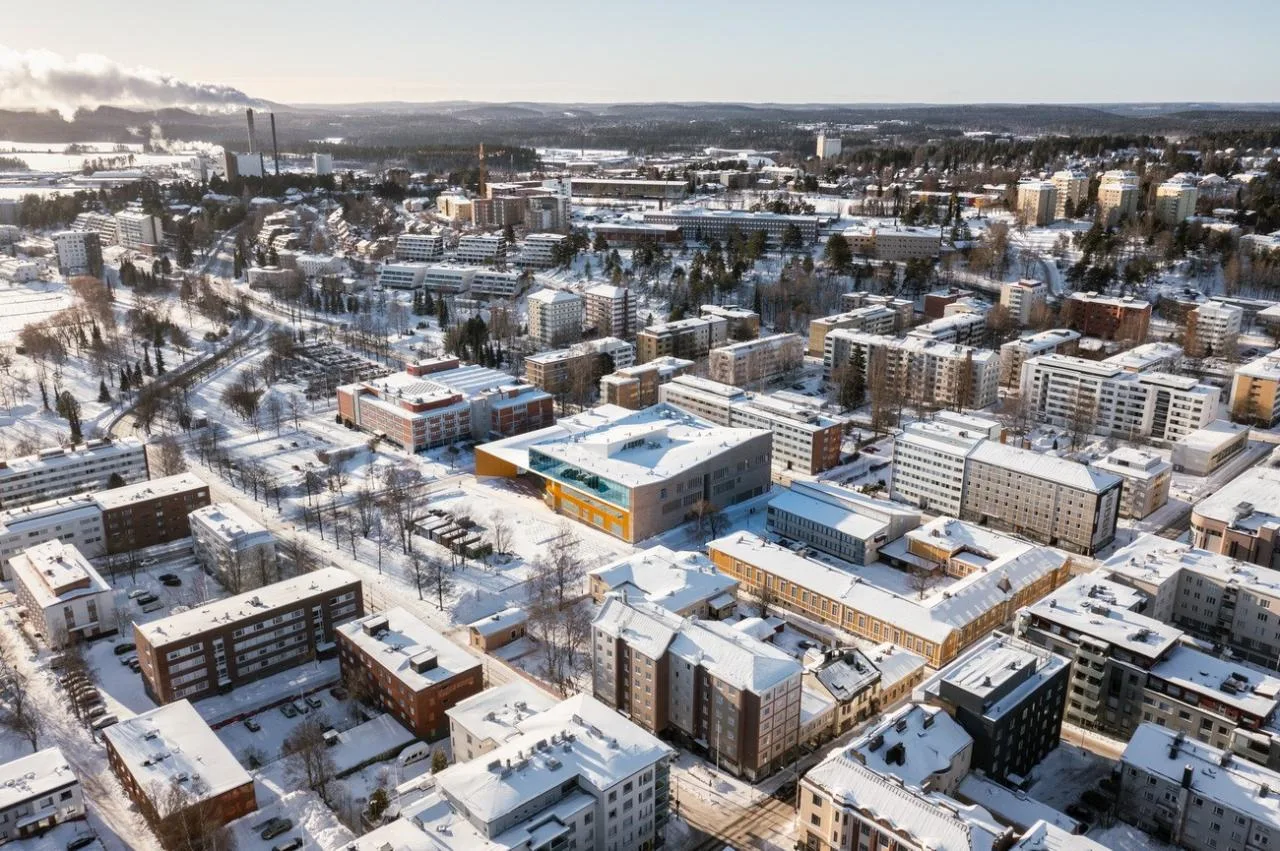 BIM Architecture | Lumit Art High School/Lukkairoinen Architecture Firm