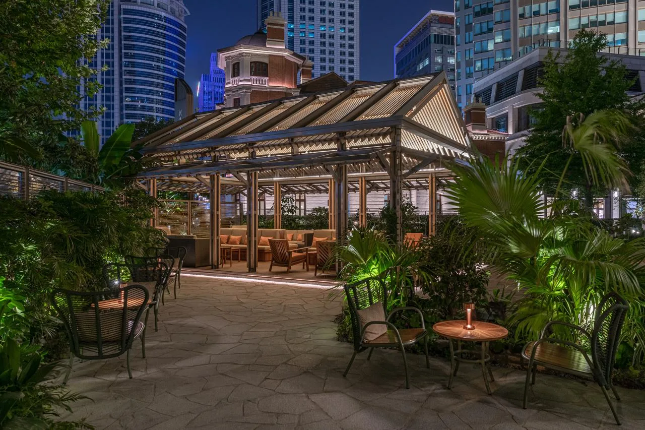 BIM Architecture | Shuangting Garden: Outdoor Space Renovation of Shanghai Sukhothai Hotel/LUKSTUDIO Studio