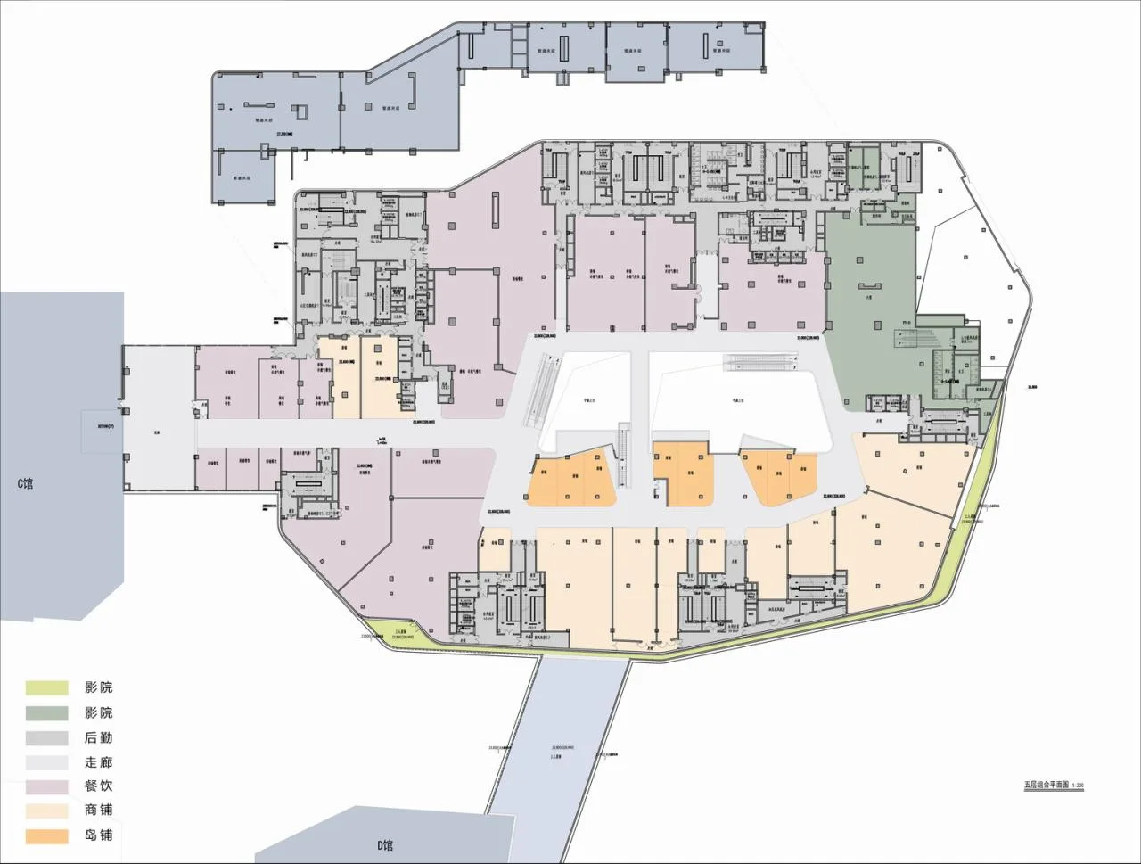 BIM Architecture | Ten Years of Construction, One Sky Street, One City: Chongqing Longhu Times Sky Street E-Hall/Chengzhi Design