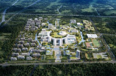 BIM Architecture for West Lake University Yungu Campus Phase I by UAD Zhejiang University and HENN Haiyin Architecture-BIM WORLD