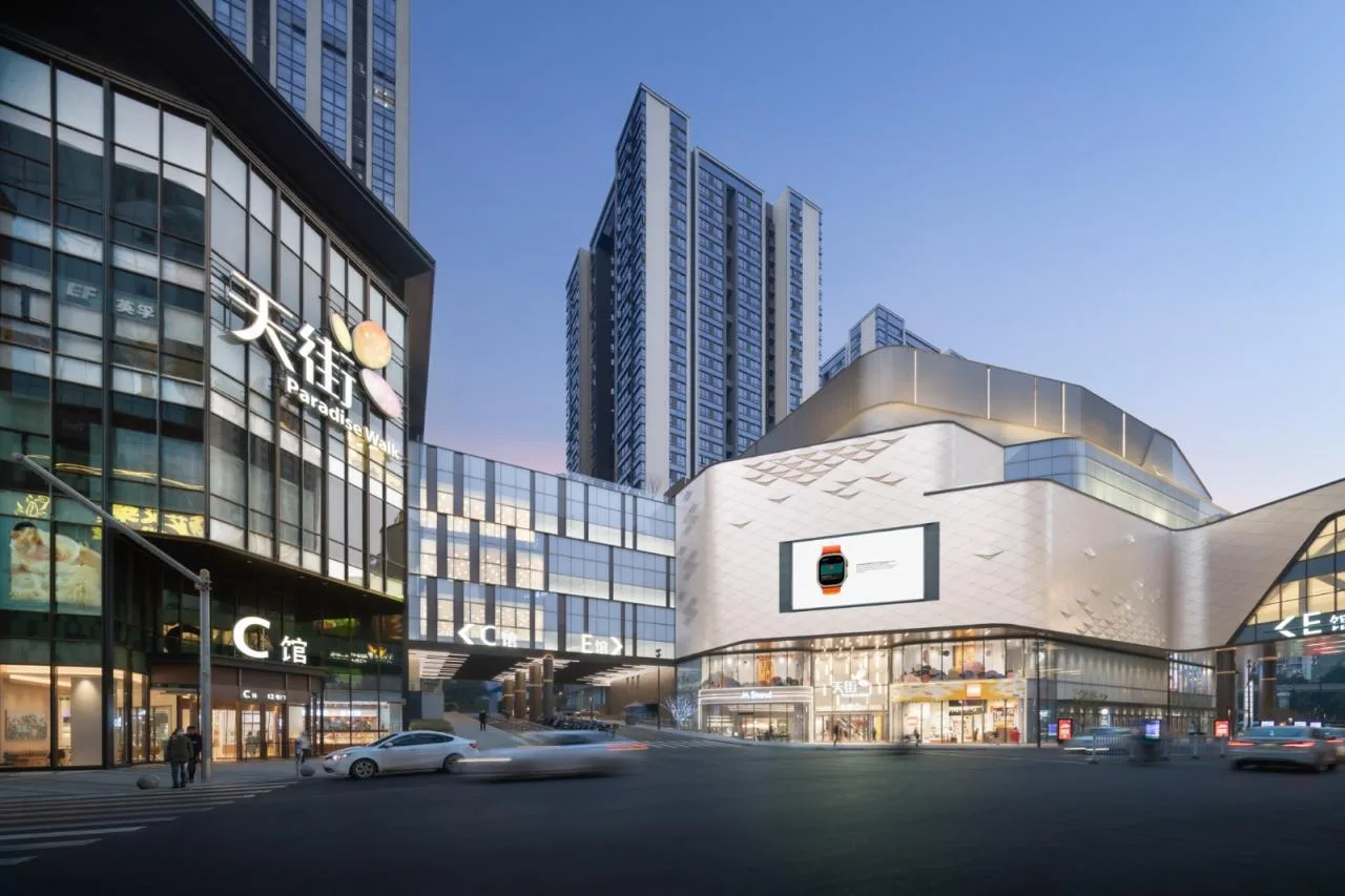 BIM Architecture | Ten Years of Construction, One Sky Street, One City: Chongqing Longhu Times Sky Street E-Hall/Chengzhi Design