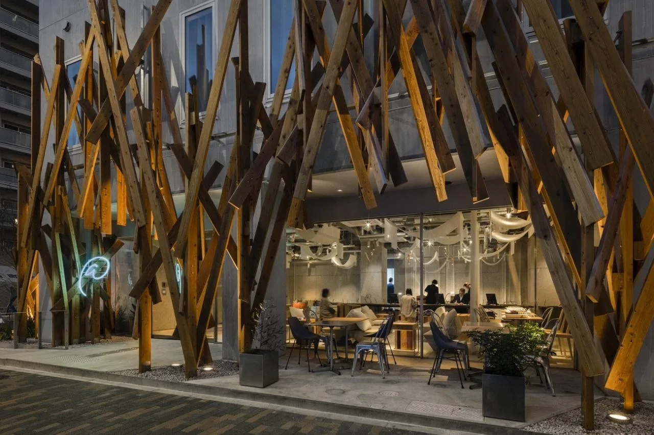 BIM Architecture | ONE @ Tokyo Hotel/Kengo Kuma Architecture Urban Design Firm