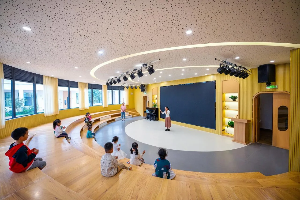 BIM Architecture | Rebirth of the Treasure Box in Campus Renewal: Yuxi Yuepan Rural Kindergarten in Yunnan/Shanghai Sixu Architectural Planning and Design Co., Ltd