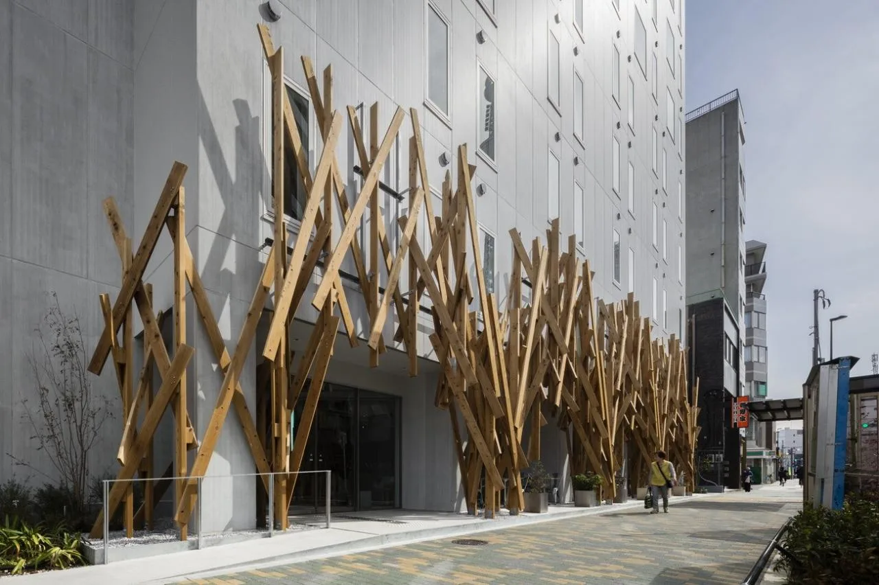 BIM Architecture | ONE @ Tokyo Hotel/Kengo Kuma Architecture Urban Design Firm