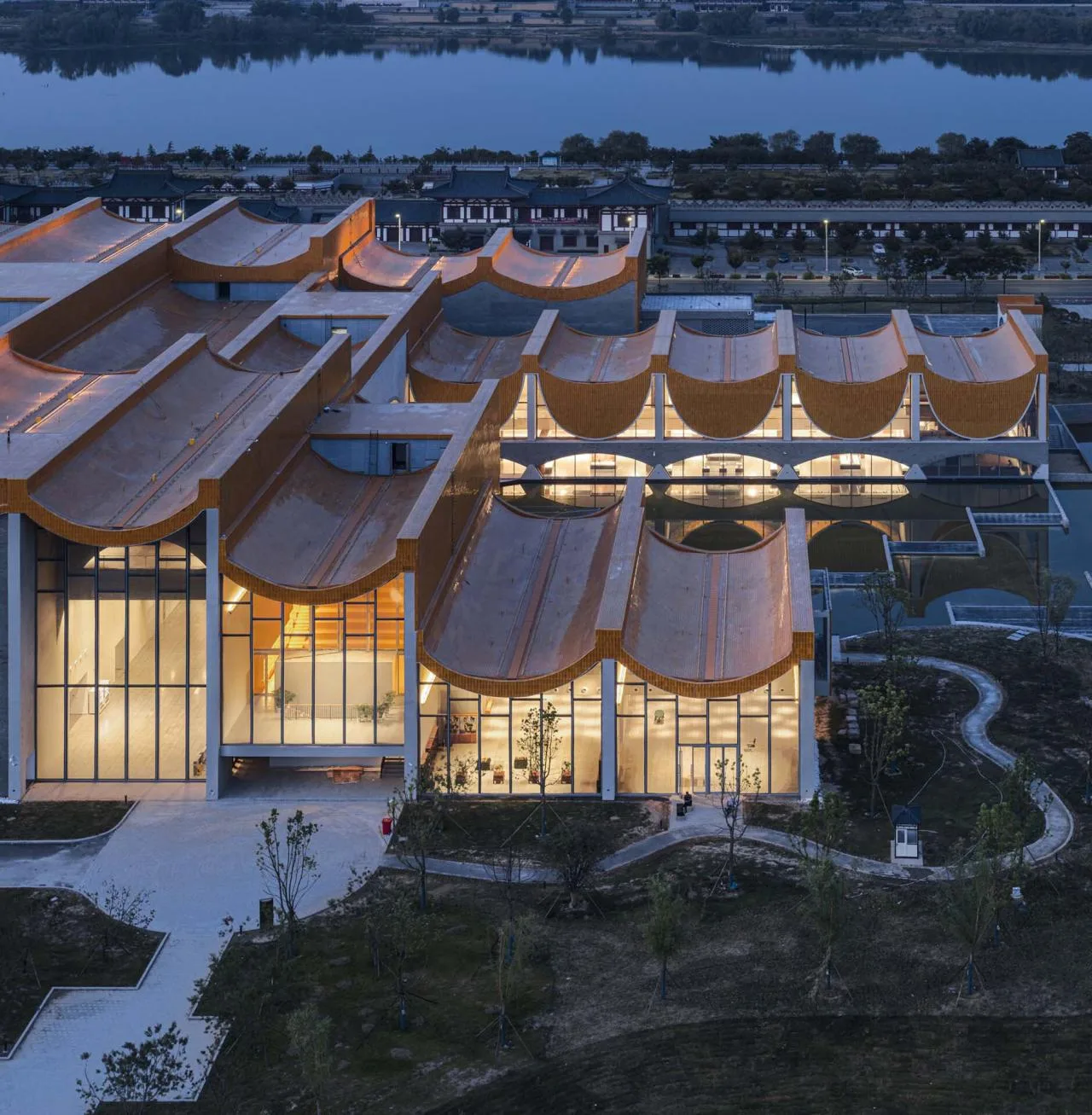 BIM Architecture | Sui and Tang Grand Canal Cultural Museum/Tongji Ruoben Architecture Studio
