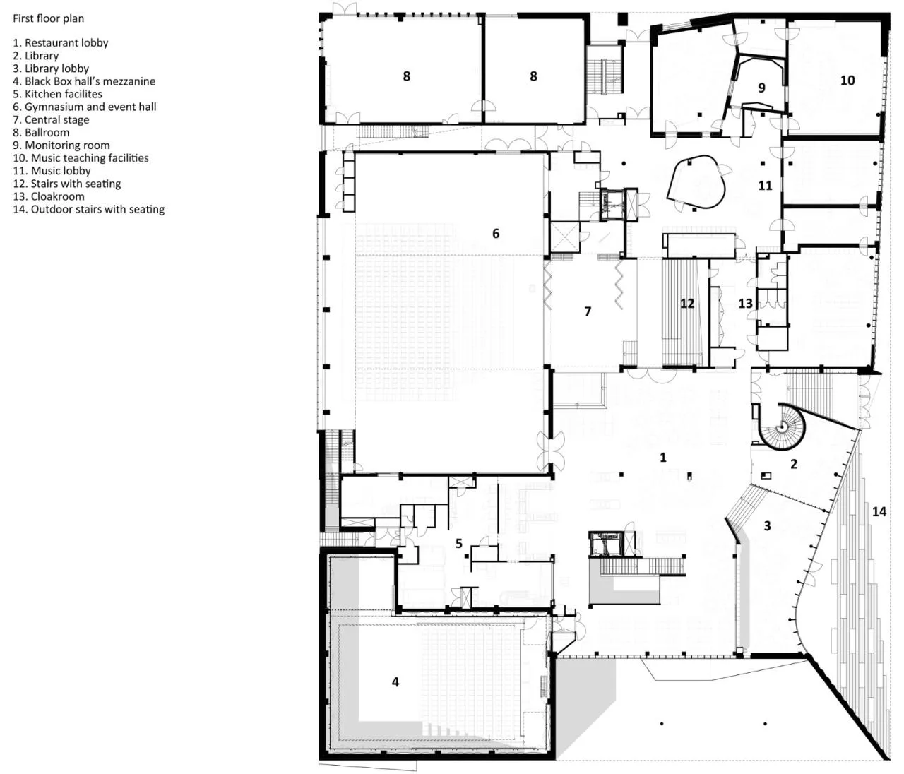 BIM Architecture | Lumit Art High School/Lukkairoinen Architecture Firm