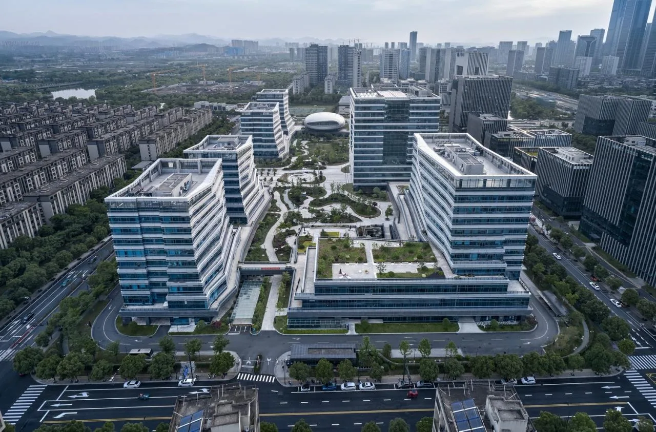 BIM Architecture | Sci Tech Innovation Office: Headquarters of China Electronics Hikvision Group/China United Engineering Co., Ltd