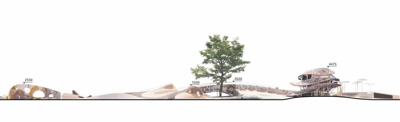 BIM Architecture | Jungle Planet · Children's Space Returning to Nature/Joyful Design