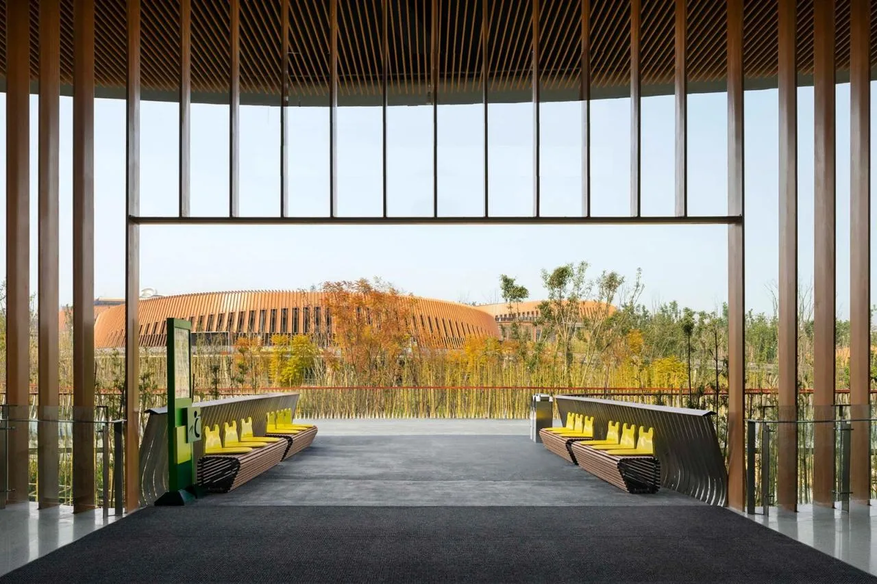 BIM Architecture | Chengdu Panda New House: Natural Habitat in the Valley and Forest/EID Arch Jiang Ping Studio