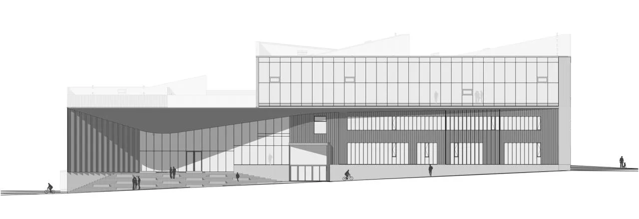 BIM Architecture | Lumit Art High School/Lukkairoinen Architecture Firm