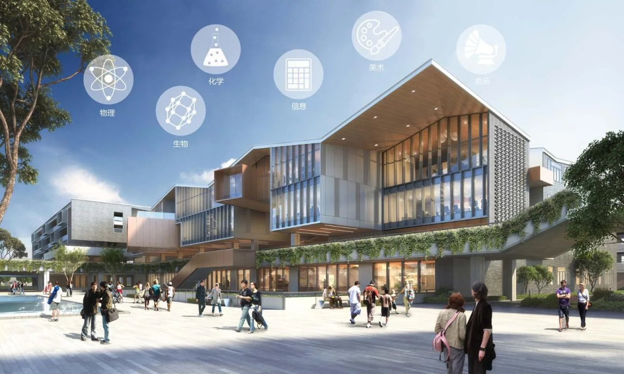 BIM Architecture | Yuhua Campus of Nanjing Zhonghua Middle School/Architectural Design and Research Institute of Southeast University