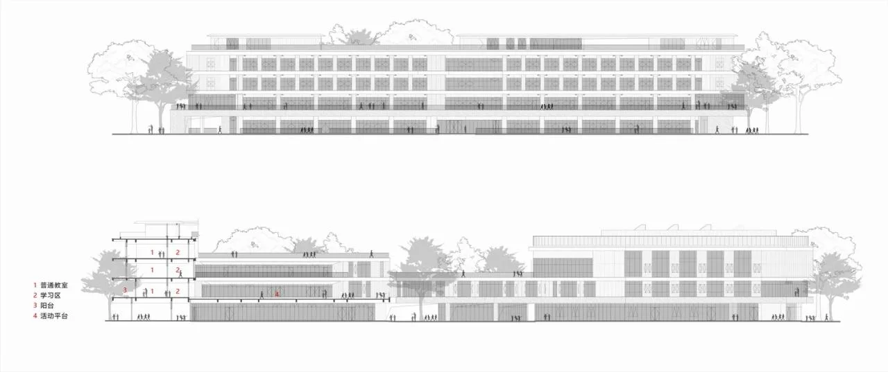 BIM Architecture | Dialogue with Childlike Hearts, Natural Paradise: Hangzhou Jiangnan Experimental School Education Group Jianghui Primary School/Zhejiang University Architectural Design and Research Institute