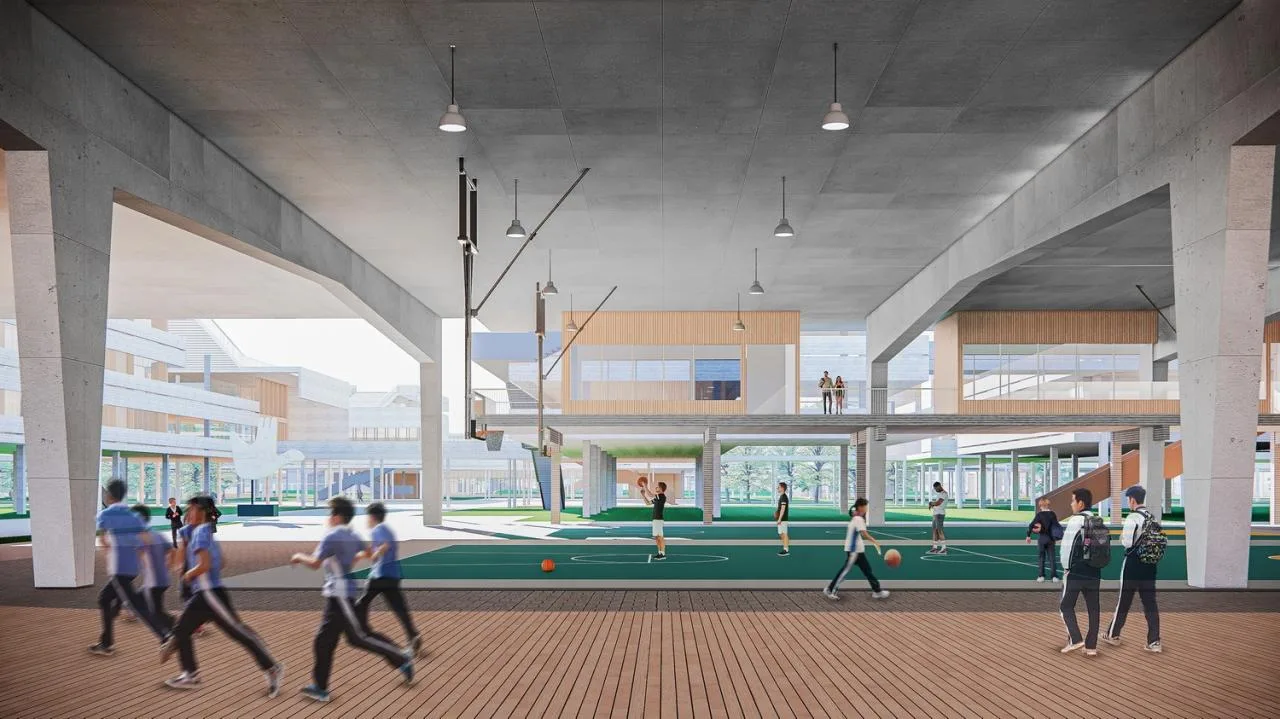 BIM Architecture | Key School Scheme Design in the Bay Area: Shunde School of Foshan No.1 Middle School/AG Huichuang