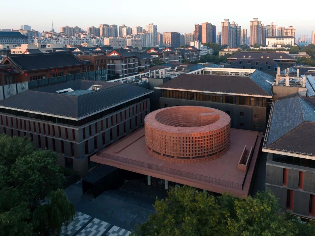 BIM Architecture | Qujiang Art Museum Expansion/Ruen Design Research Laboratory