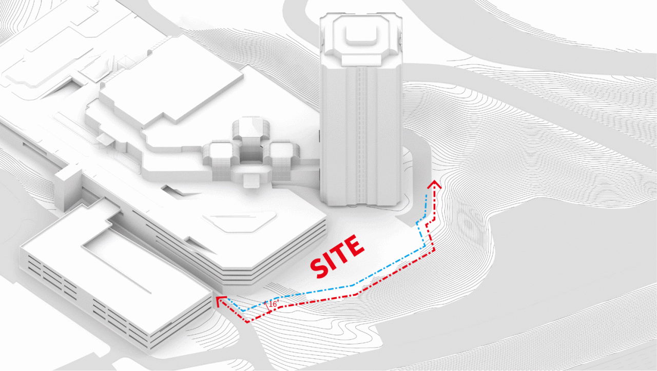 BIM Architecture | Hilton Hotel Expansion in Universal Studios, Los Angeles/Zhu Peidong line+Architecture Firm