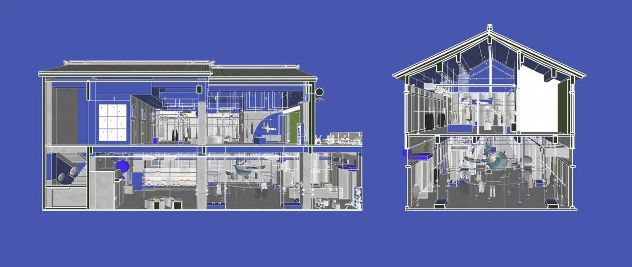 BIM Architecture | Floating Half Earth Vagteera/Feijie Inspiration Design Laboratory