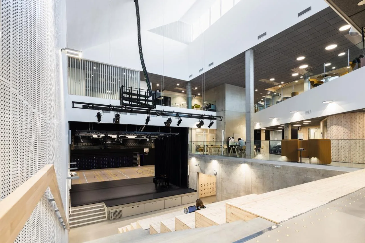 BIM Architecture | Lumit Art High School/Lukkairoinen Architecture Firm