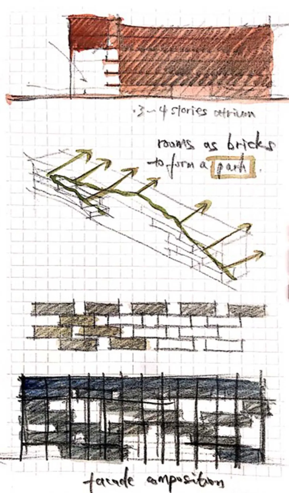 BIM Architecture | NanHai Guicheng Jingui High School/Vertical Beam Society