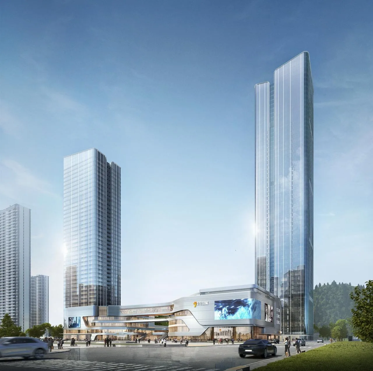 BIM Architecture | Changsha Merchants Meixi Lake Garden City Plan Debuts: [24 Hours · Forest Life Children's Walk] Technology Ecological Aerobic MALL/Sanyi China
