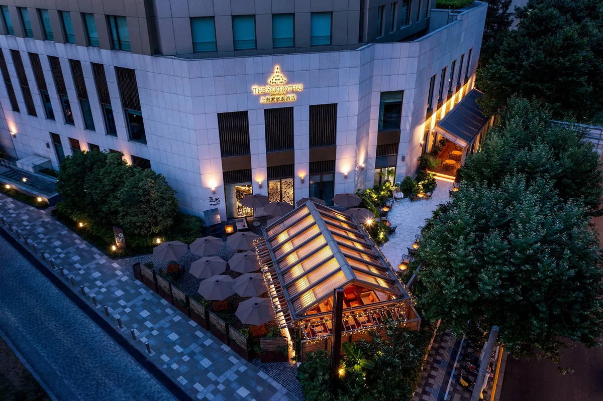 BIM Architecture | Shuangting Garden: Outdoor Space Renovation of Shanghai Sukhothai Hotel/LUKSTUDIO Studio