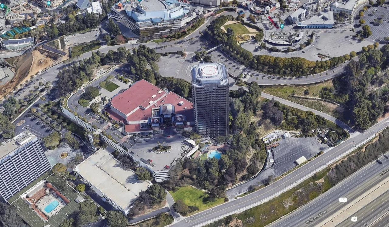 BIM Architecture | Hilton Hotel Expansion in Universal Studios, Los Angeles/Zhu Peidong line+Architecture Firm