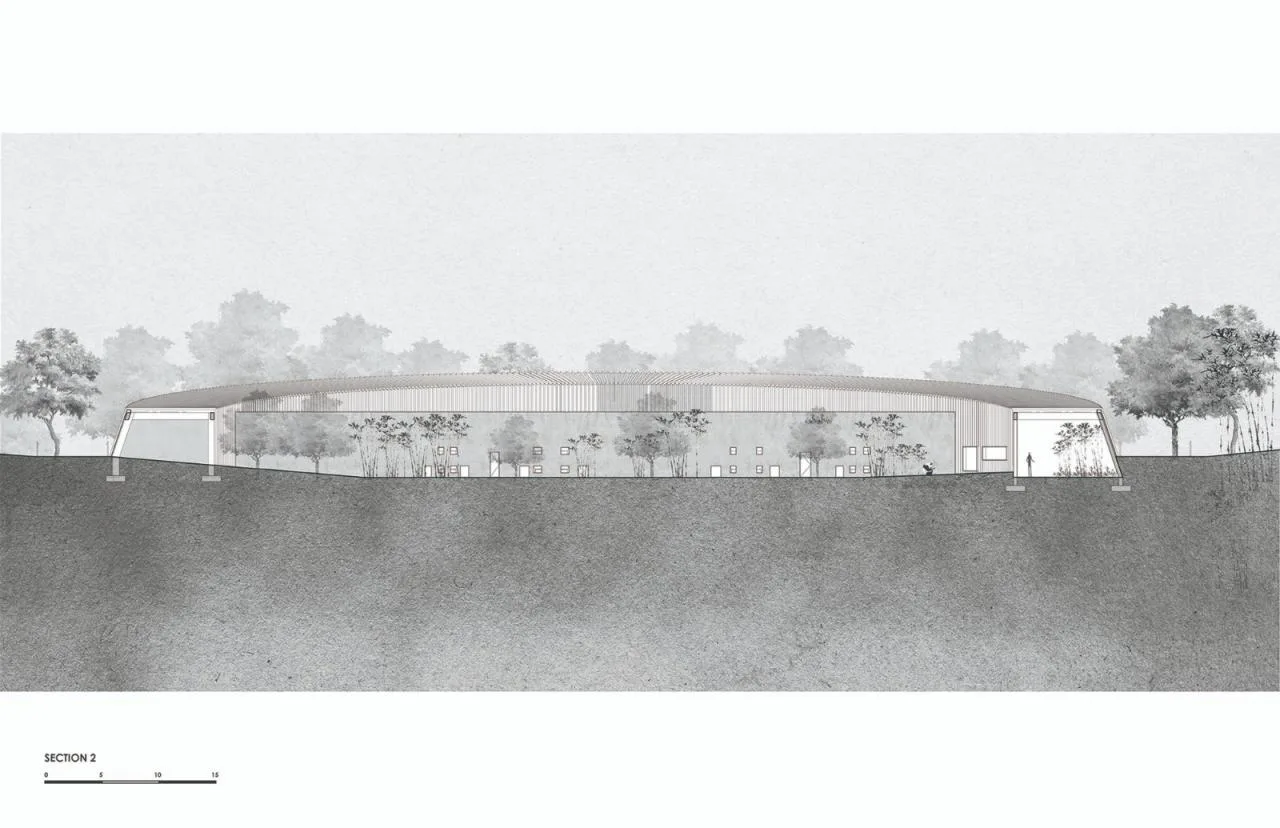 BIM Architecture | Chengdu Panda New House: Natural Habitat in the Valley and Forest/EID Arch Jiang Ping Studio