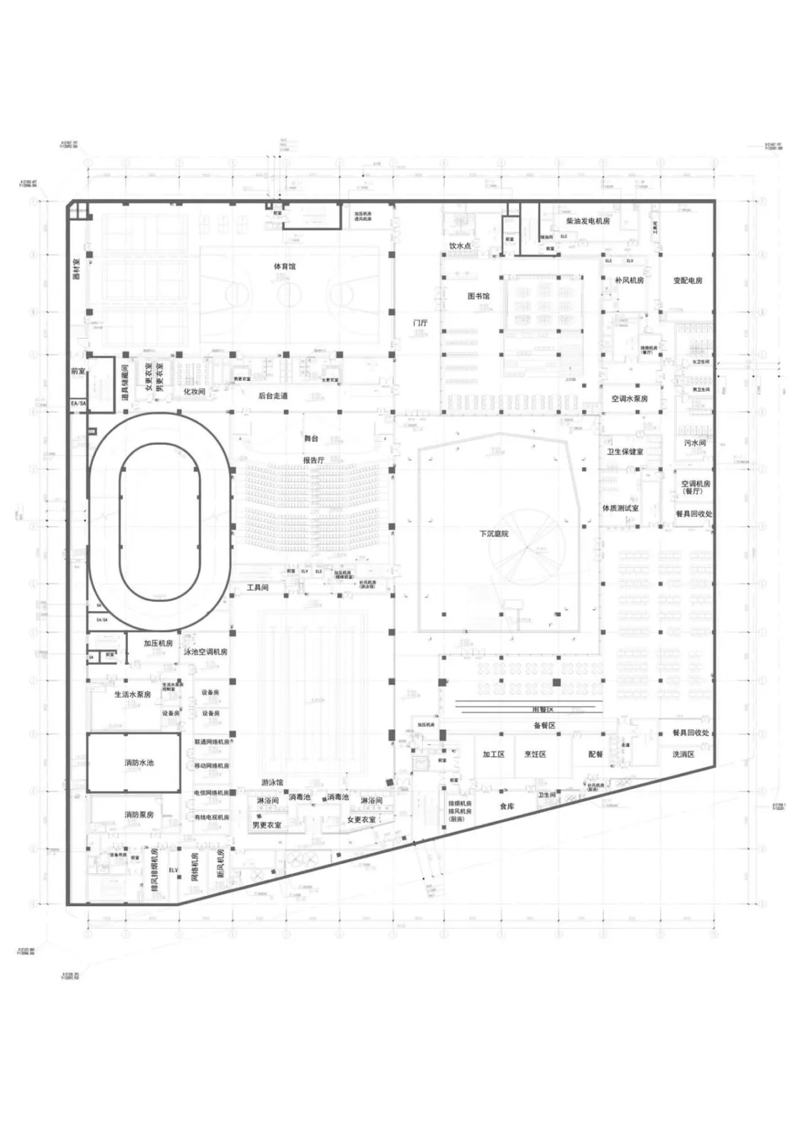 BIM Architecture | Taoyuan Elementary School/Cube Building Design