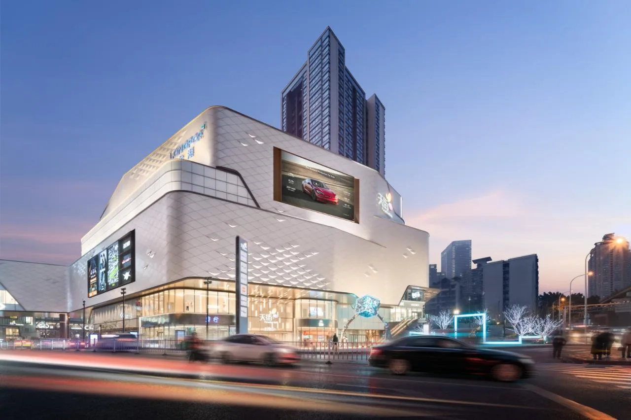 BIM Architecture | Ten Years of Construction, One Sky Street, One City: Chongqing Longhu Times Sky Street E-Hall/Chengzhi Design