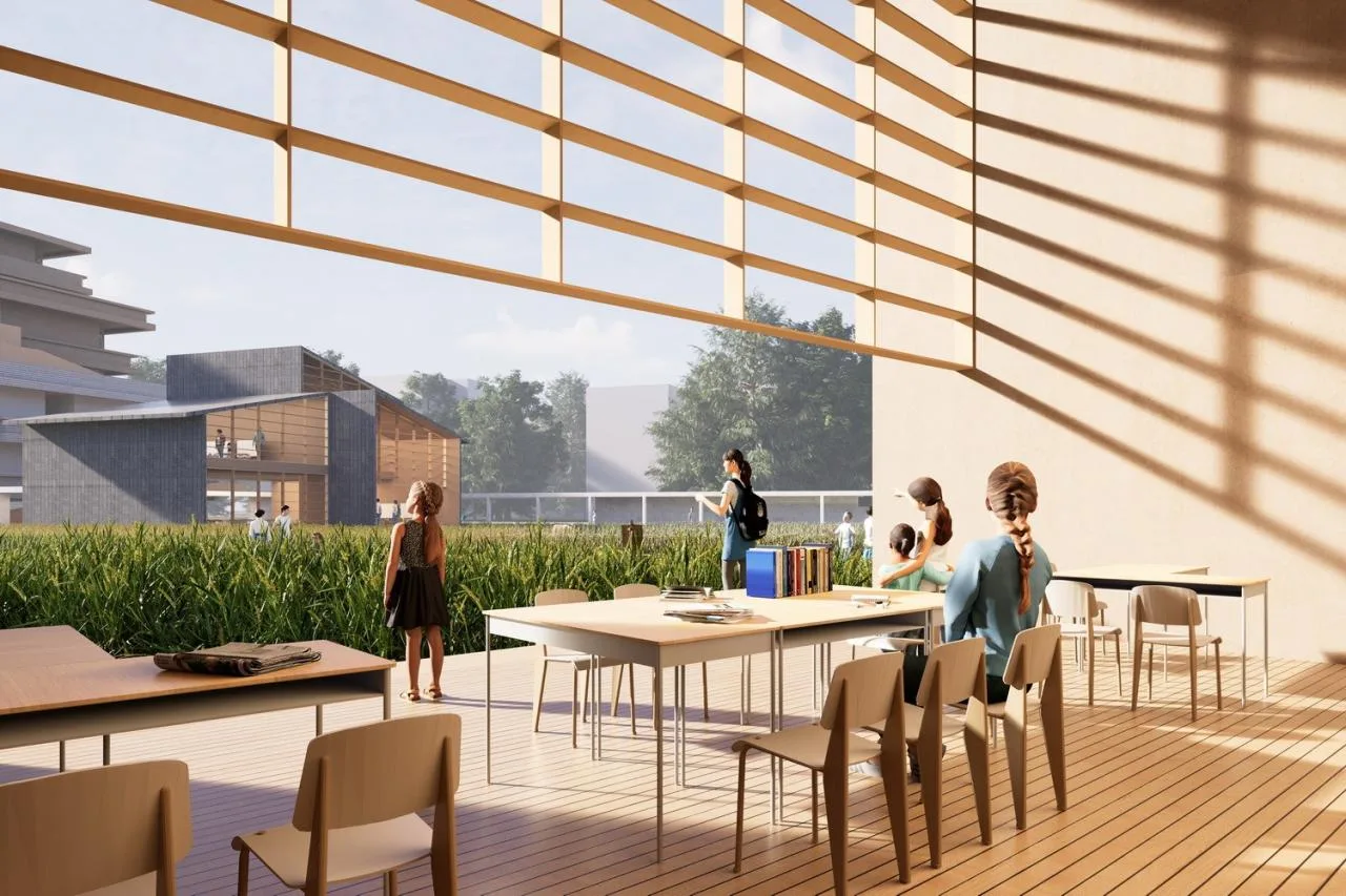 BIM Architecture | Key School Scheme Design in the Bay Area: Shunde School of Foshan No.1 Middle School/AG Huichuang