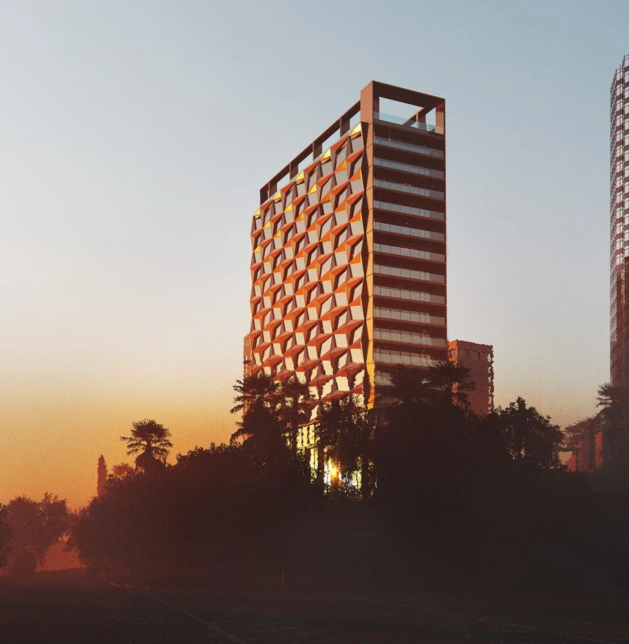 BIM Architecture | Hilton Hotel Expansion in Universal Studios, Los Angeles/Zhu Peidong line+Architecture Firm