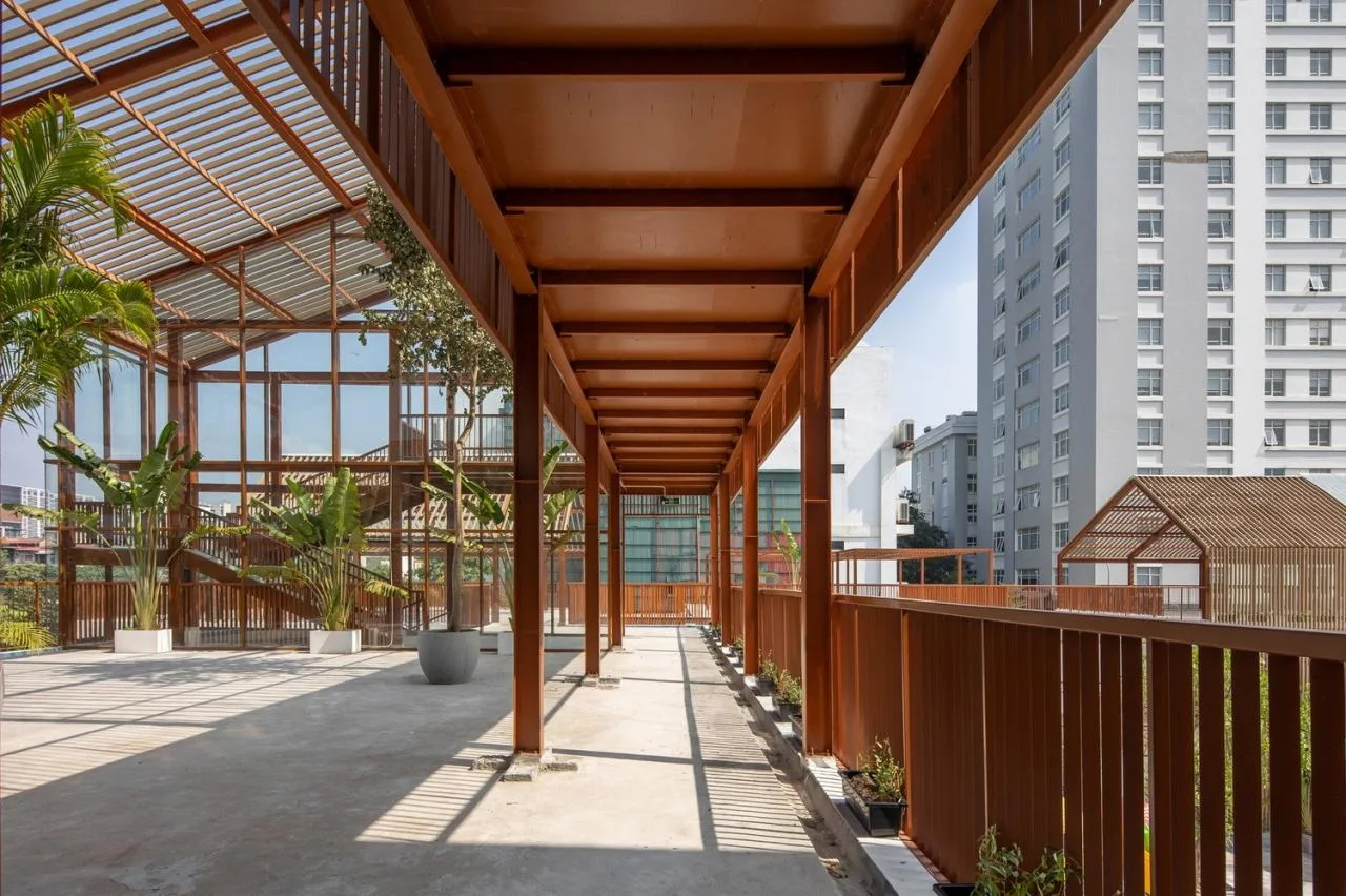 BIM Architecture | Dich Vong Hau Kindergarten/Sunjin Vietnam Joinventure Company