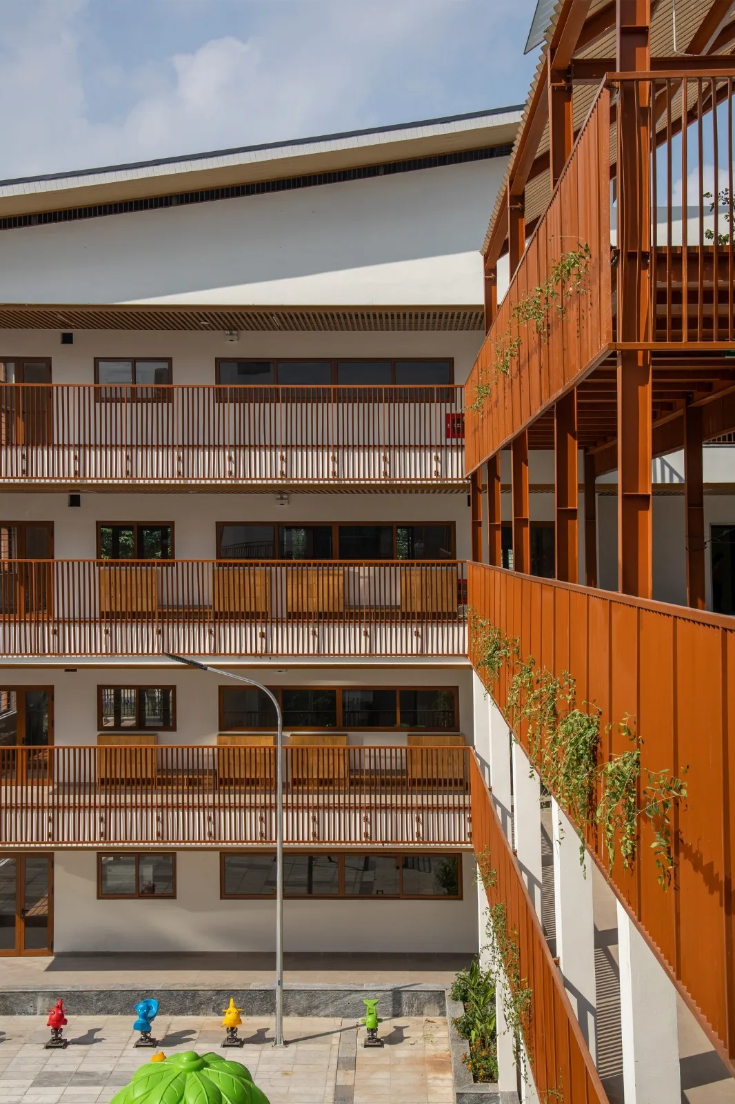 BIM Architecture | Dich Vong Hau Kindergarten/Sunjin Vietnam Joinventure Company