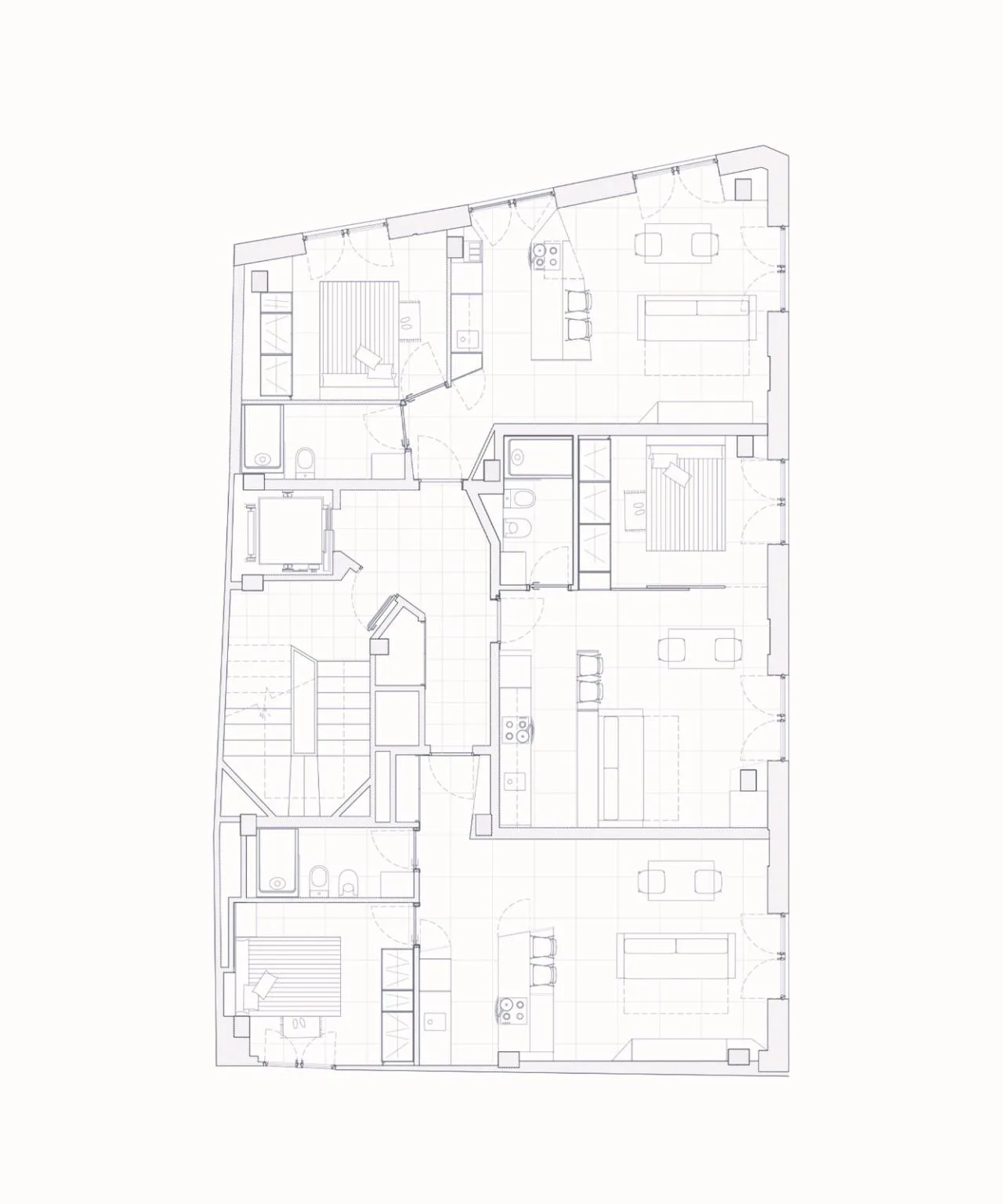 BIM Architecture | Baltasar Building Renovation Project/Santa Cruz Arquitectura