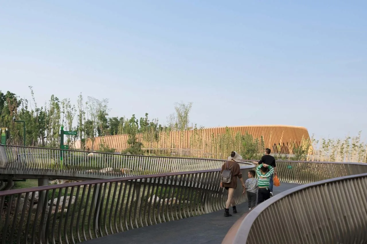 BIM Architecture | Chengdu Panda New House: Natural Habitat in the Valley and Forest/EID Arch Jiang Ping Studio