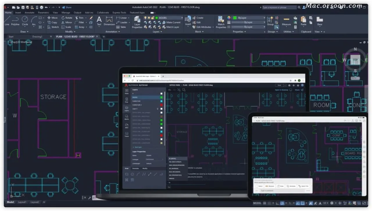 MacOS version AutoCAD 2024 for Mac V2024 (cad2024) official Simplified Chinese activation version and installation tutorial