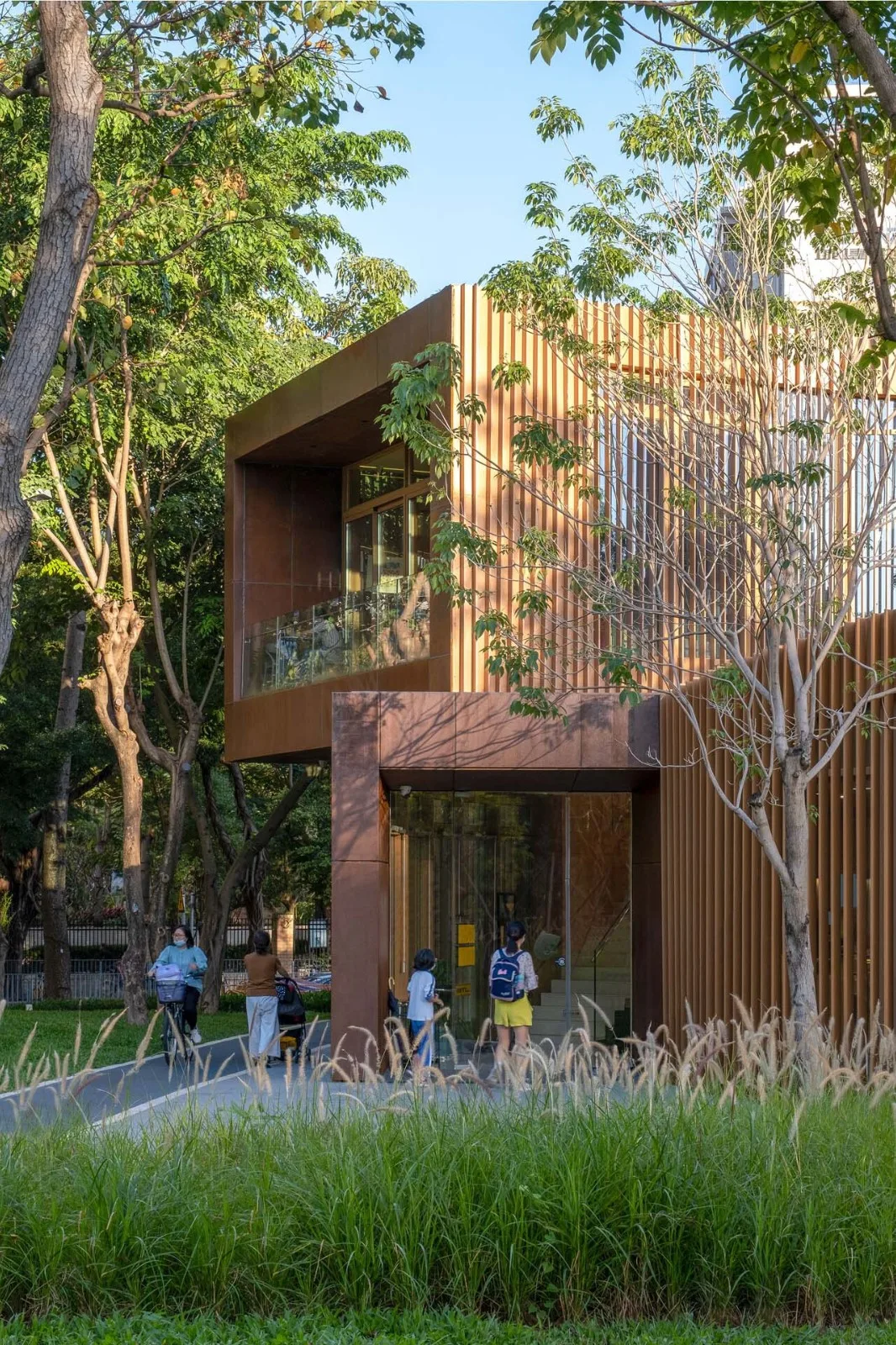 BIM Architecture | Dashahe Ecological Corridor Circular Tree House/Yishu Architecture Studio