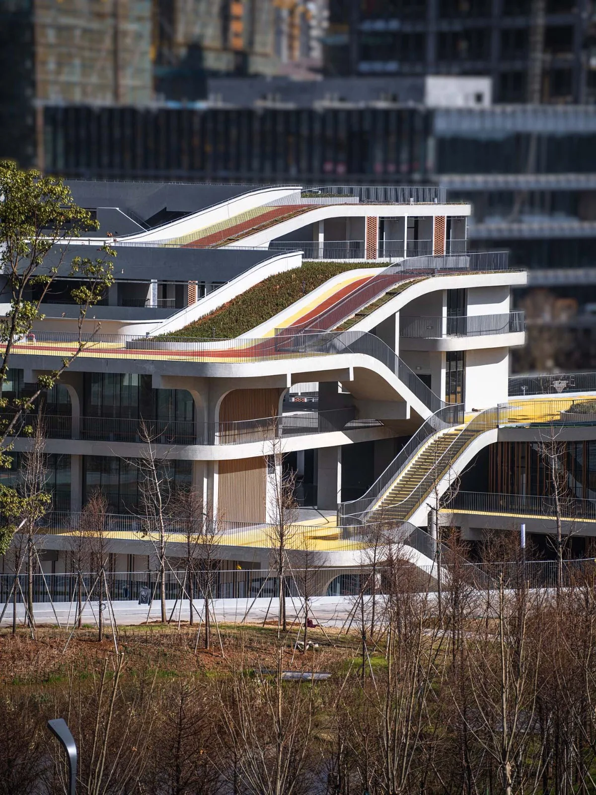 BIM Architecture | Yangtze River Delta Research Institute of University of Electronic Science and Technology of China (Quzhou) · Life Center/Tongji Institute Sifang Institute Innovation Design Center