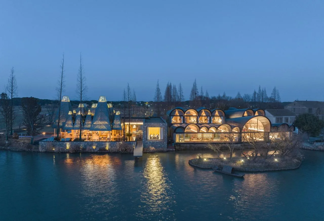 BIM Architecture | Mooring with People, Qushui Shanwan Shipyard Homestay/Goa Elephant Design