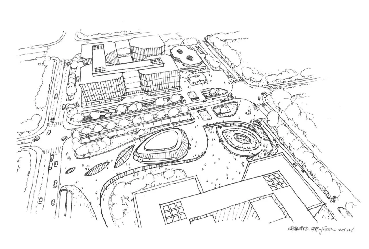 BIM Architecture | Hikvision Chengdu Science and Technology Park/East China Architectural Design and Research Institute