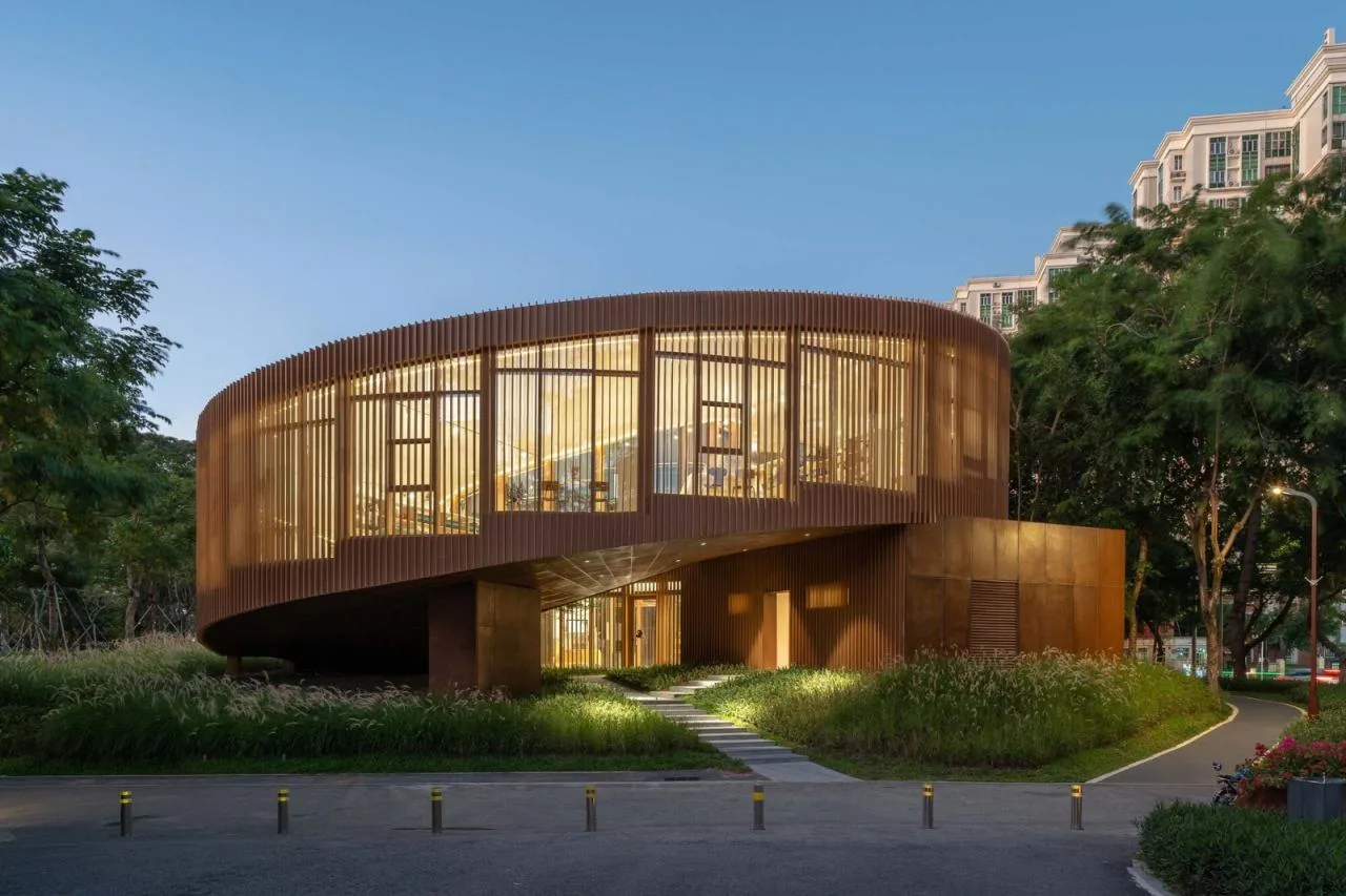 BIM Architecture | Dashahe Ecological Corridor Circular Tree House/Yishu Architecture Studio