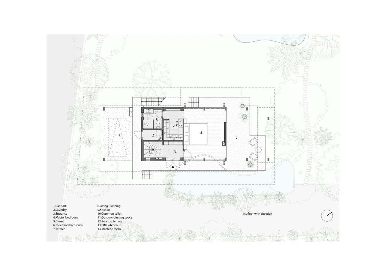 BIM Architecture | Floating Residence/Sanuki Daisuke Architects