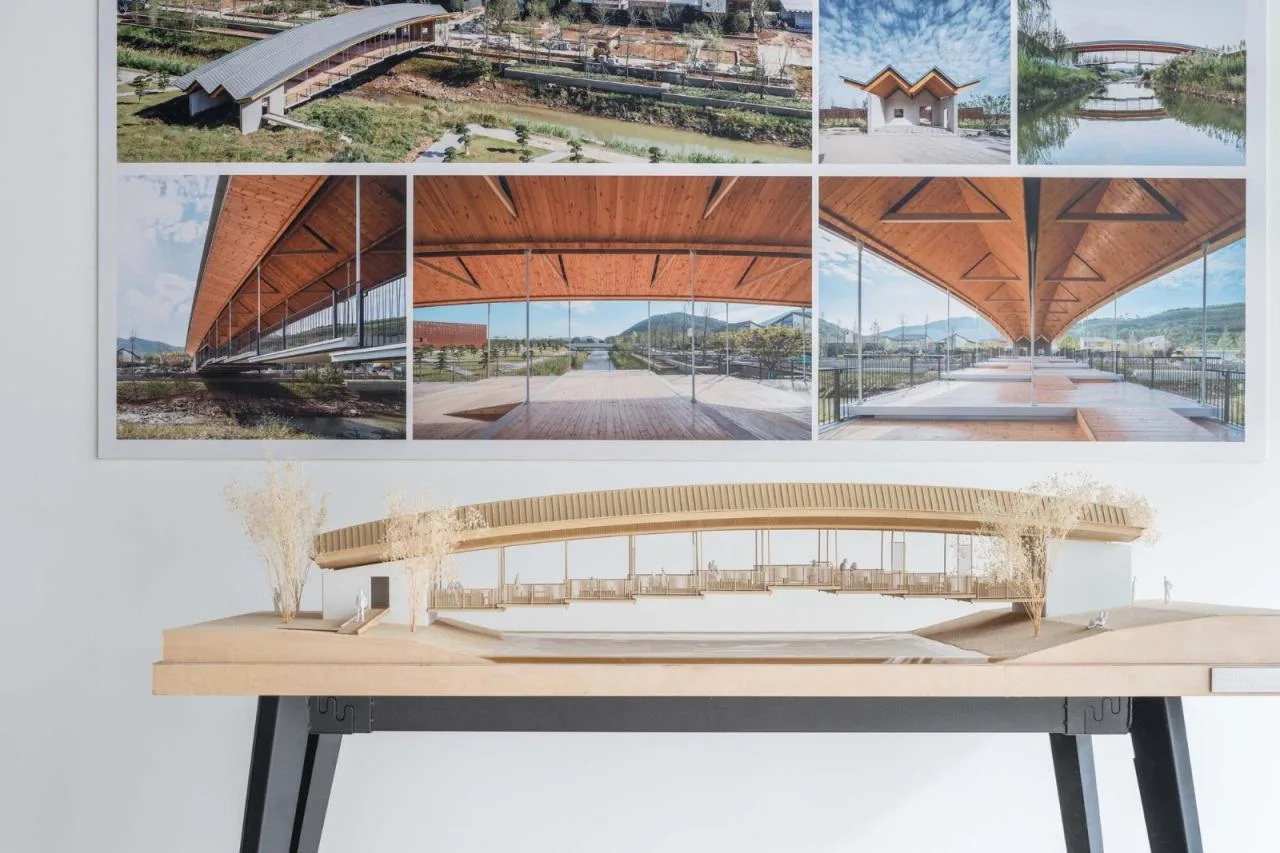 BIM Architecture | Jiujian Corridor Bridge/Landscape Architecture Firm