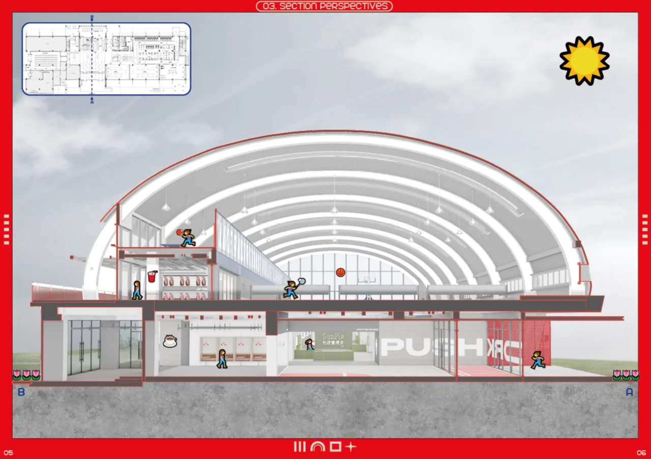 BIM Architecture | UFIDA Sports Center/DAGA Grand View Architecture