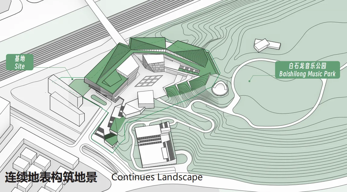 BIM Architecture | Shenzhen Key City Cultural Space: Longhua Two Hearts and One Pavilion/AG Huichuang