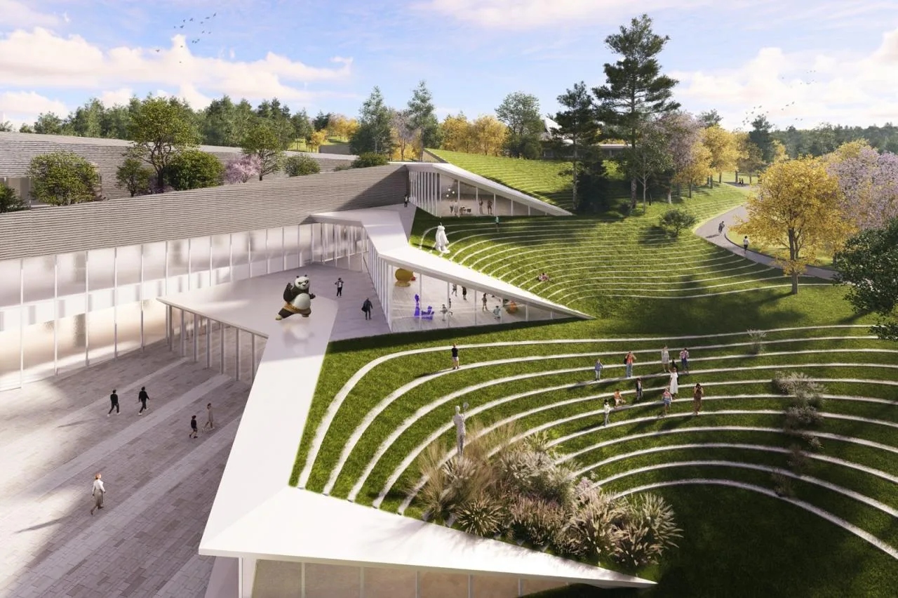 BIM Architecture | Shenzhen Key City Cultural Space: Longhua Two Hearts and One Pavilion/AG Huichuang