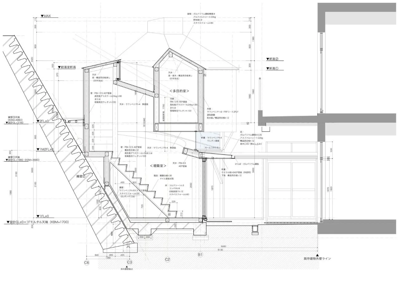BIM architecture | Resolving dead ends, mountain conservation park renovation and expansion/Jicun Zhenji Architectural Planning Firm | MYAO