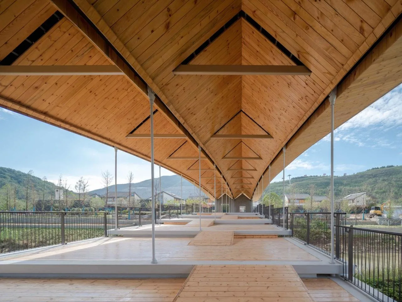 BIM Architecture | Jiujian Corridor Bridge/Landscape Architecture Firm