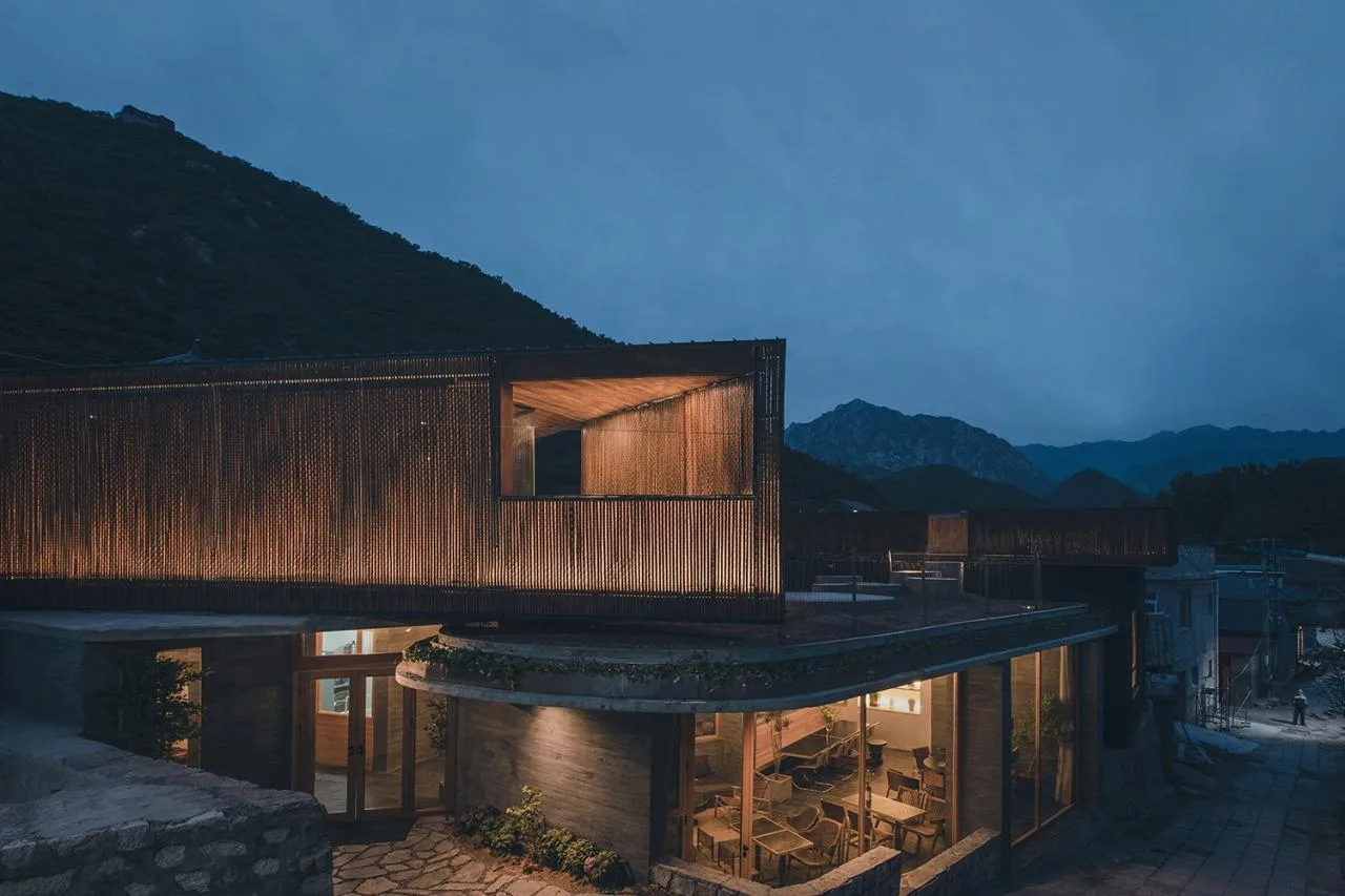 BIM Architecture | Xiaoxi Homestay: Chaos is Staircase/Large Building Materials